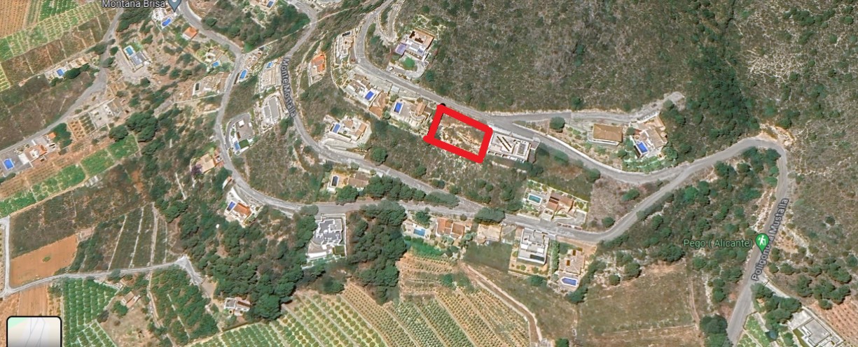 Grundstück in Monte Mostalla