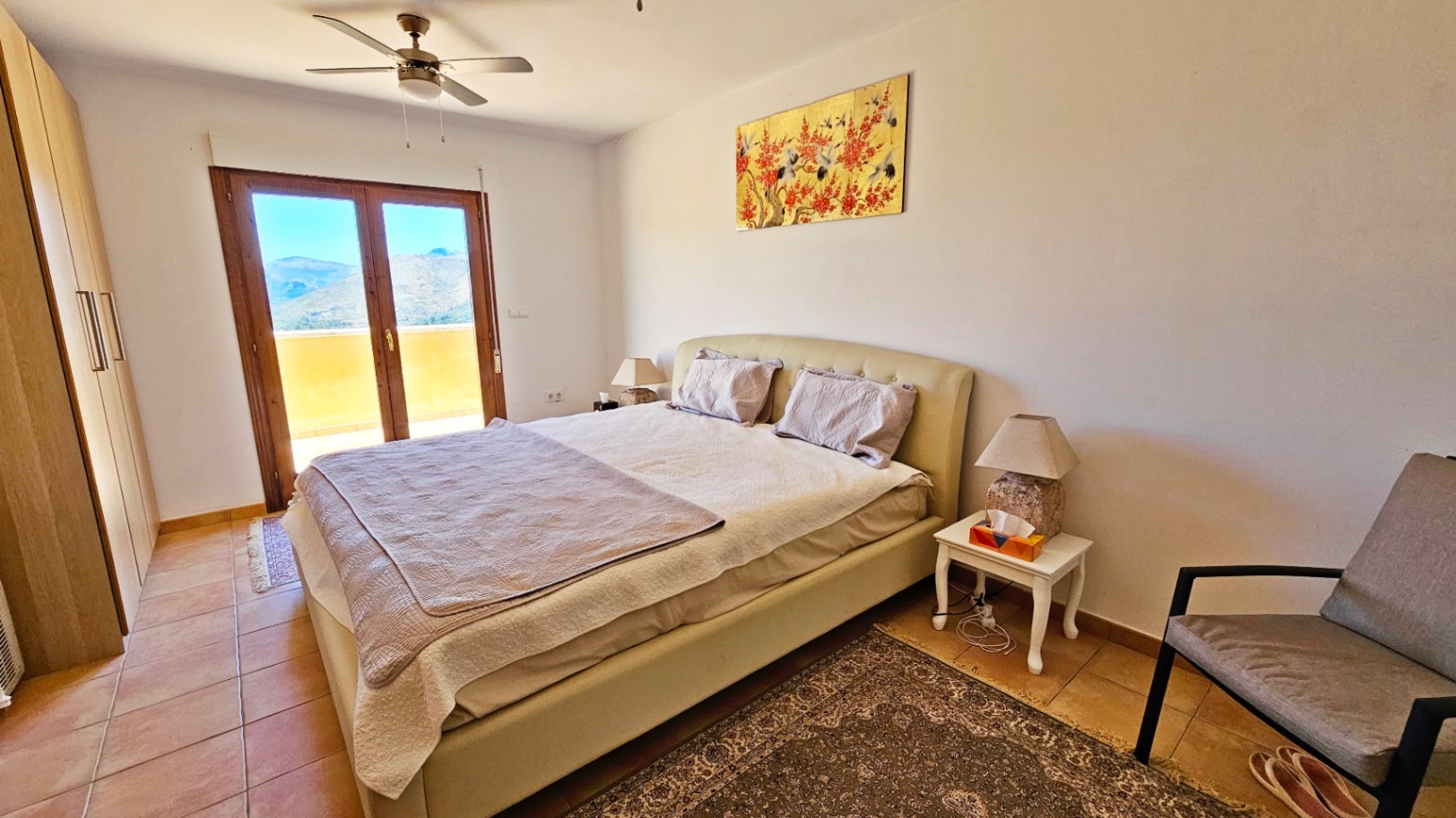 Villa de tres dormitorios en Adsubia con magníficas vistas